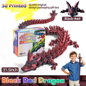 TXB3DOK dragon 24-inch dramatic detail shines in centerpieces and shelves.