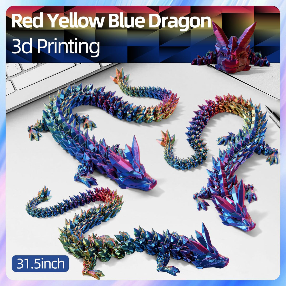 TXB3DOK dragon as cosplay prop supports imaginative costume setups.