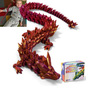 TXB3DOK giant dragon 31-5-inch poseable for dynamic desk display