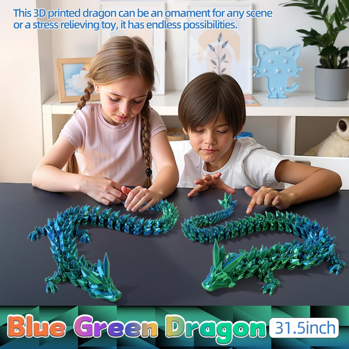 TXB3DOK intricate-detail dragon sculpture suitable for collectors and art fans