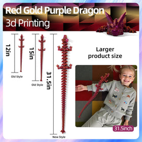TXB3DOK large dragon figure for desk or shelf decor