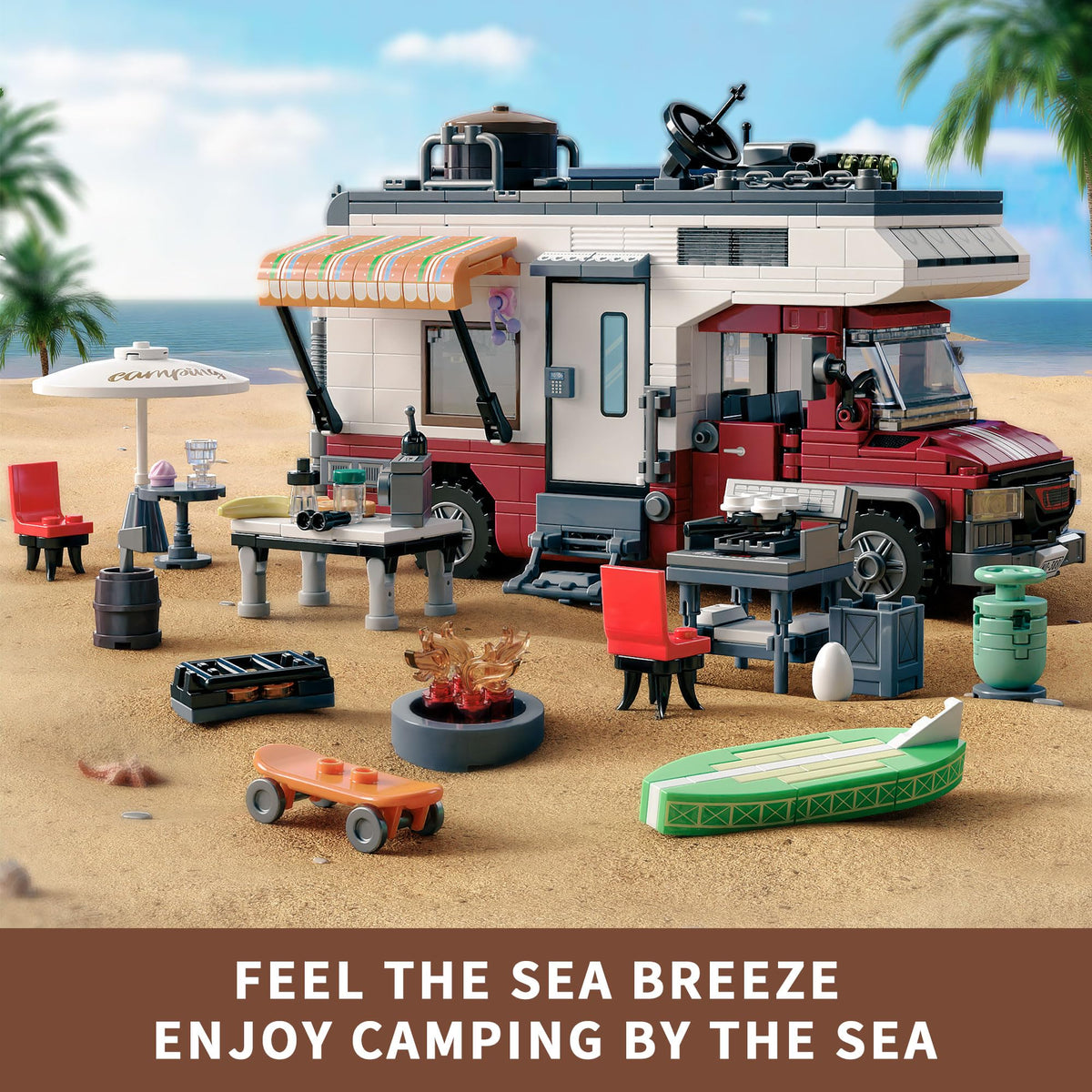 TYCOLE City Camper Van completed display model for home or office decor.