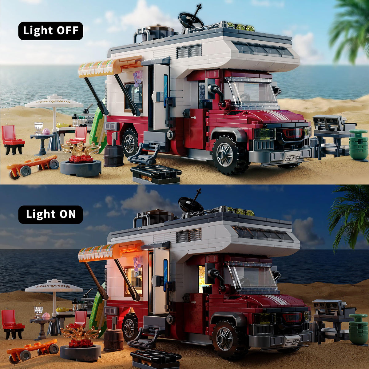 TYCOLE City Camper Van instruction manual and tool kit for easy assembly.