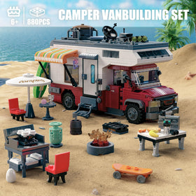 TYCOLE City Camper Van roof open interior, showcasing furniture and layout options.