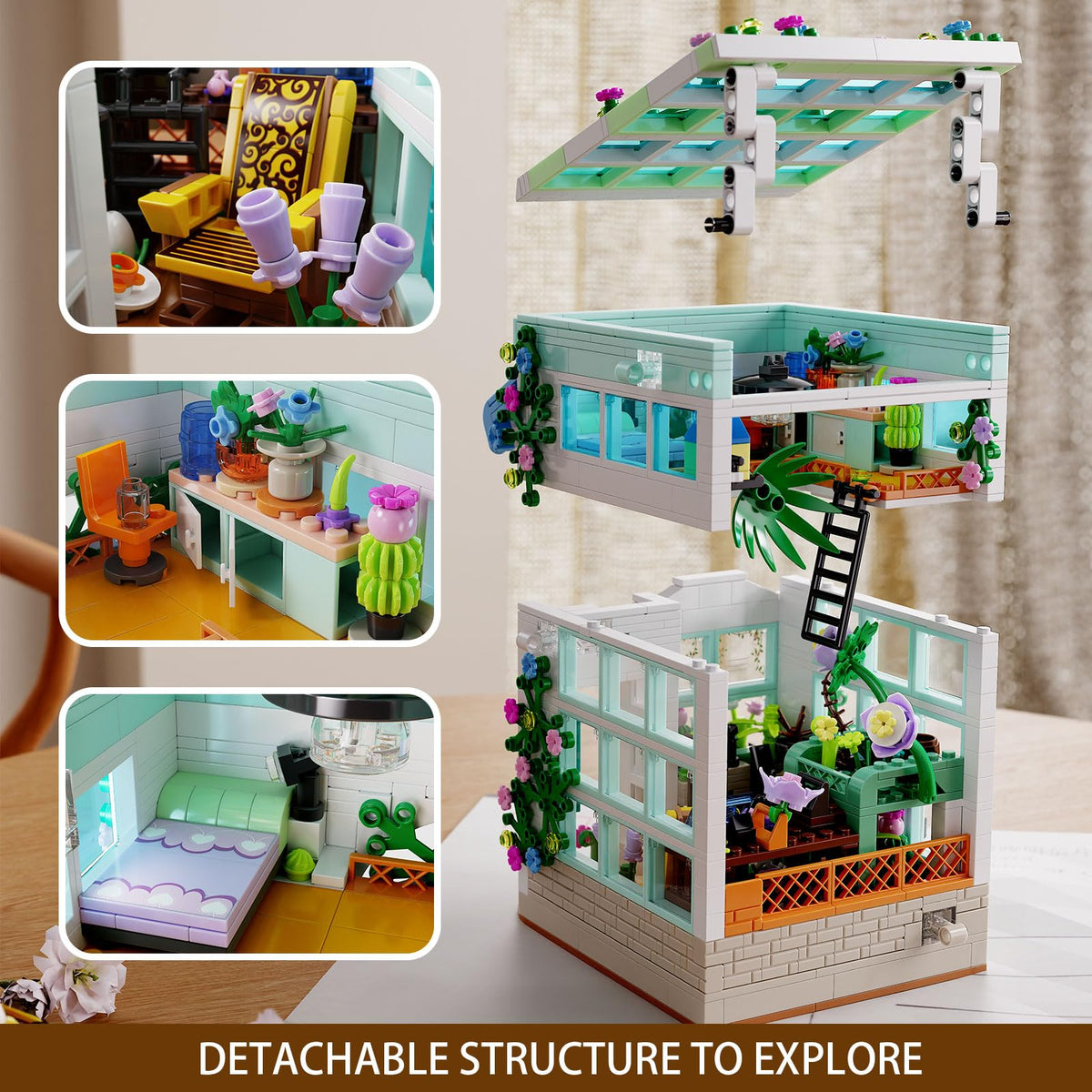 TYCOLE Flower House includes clear step-by-step instructions for stress-free assembly.