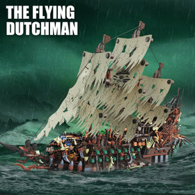 TYCOLE Flying Dutchman sails detail for authentic pirate aesthetics