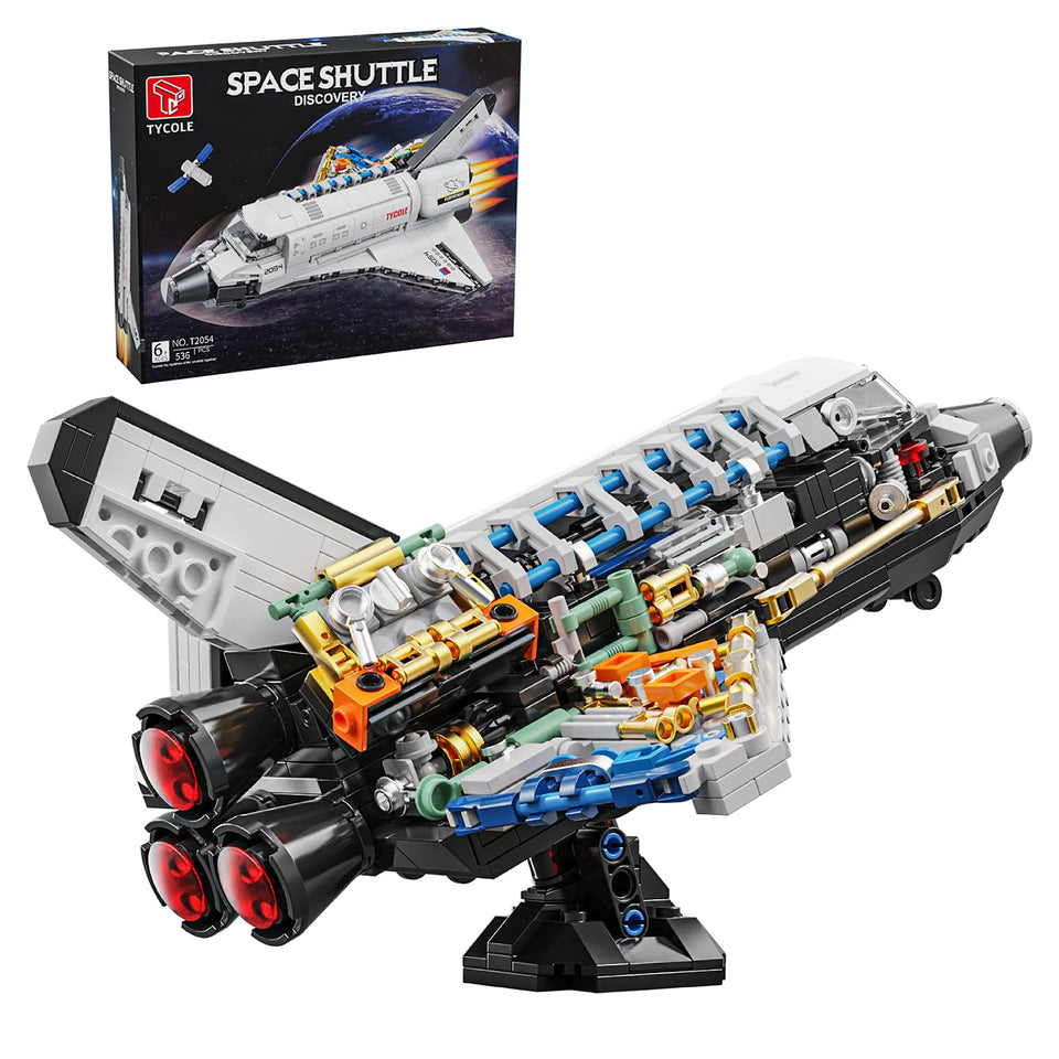 TYCOLE Space Shuttle front view with translucent panels and sturdy construction.