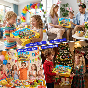 Tyholoo gift-ready construction set ideal for birthdays and classroom activities.