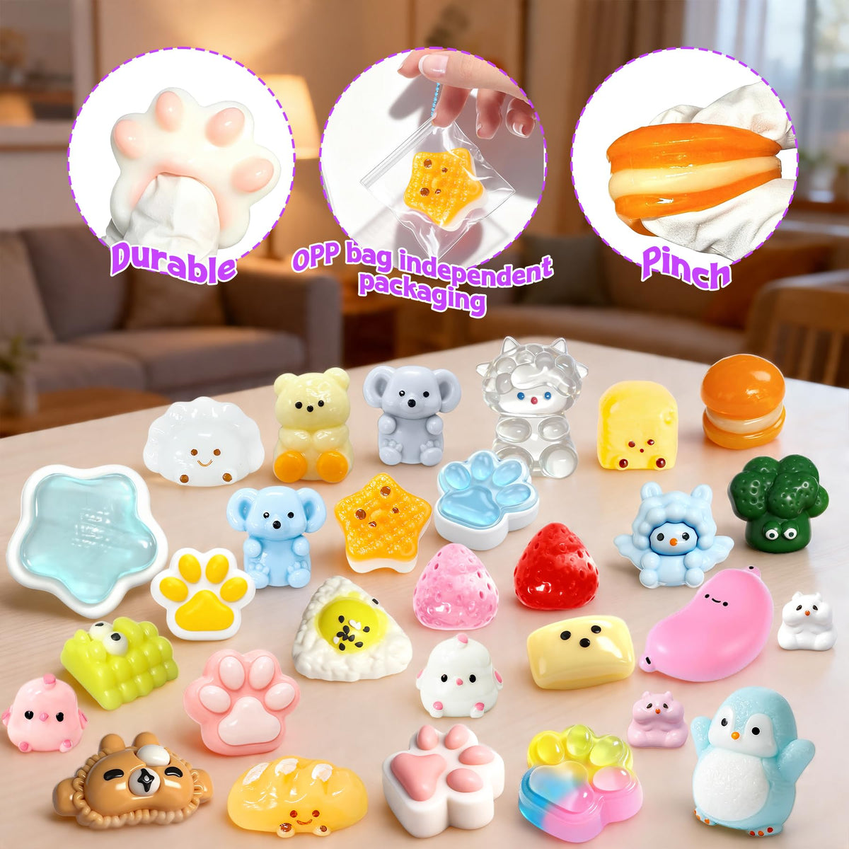 Tylices includes a diverse animal and fruit styles for creative play and gifting.