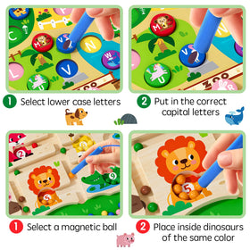 Tymokcall Color Sorting with magnetic pens boosts recognition and focus