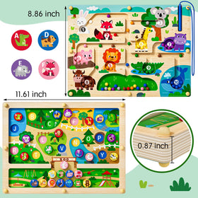 Tymokcall Wooden edges ensure safe, smooth play