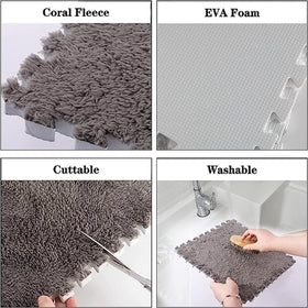 Interlocking Typutomi plush tiles simplify assembly and reconfiguration