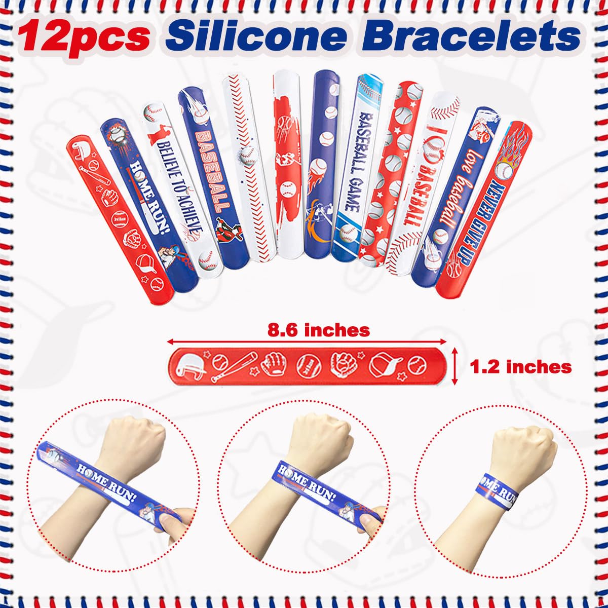 TYQSY baseball stickers and tattoos boost party DIY fun.