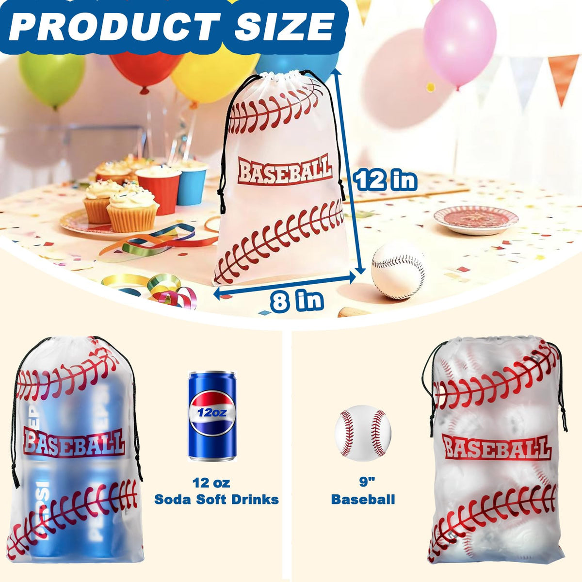 TYQSY mini baseballs for tactile play and photo moments.
