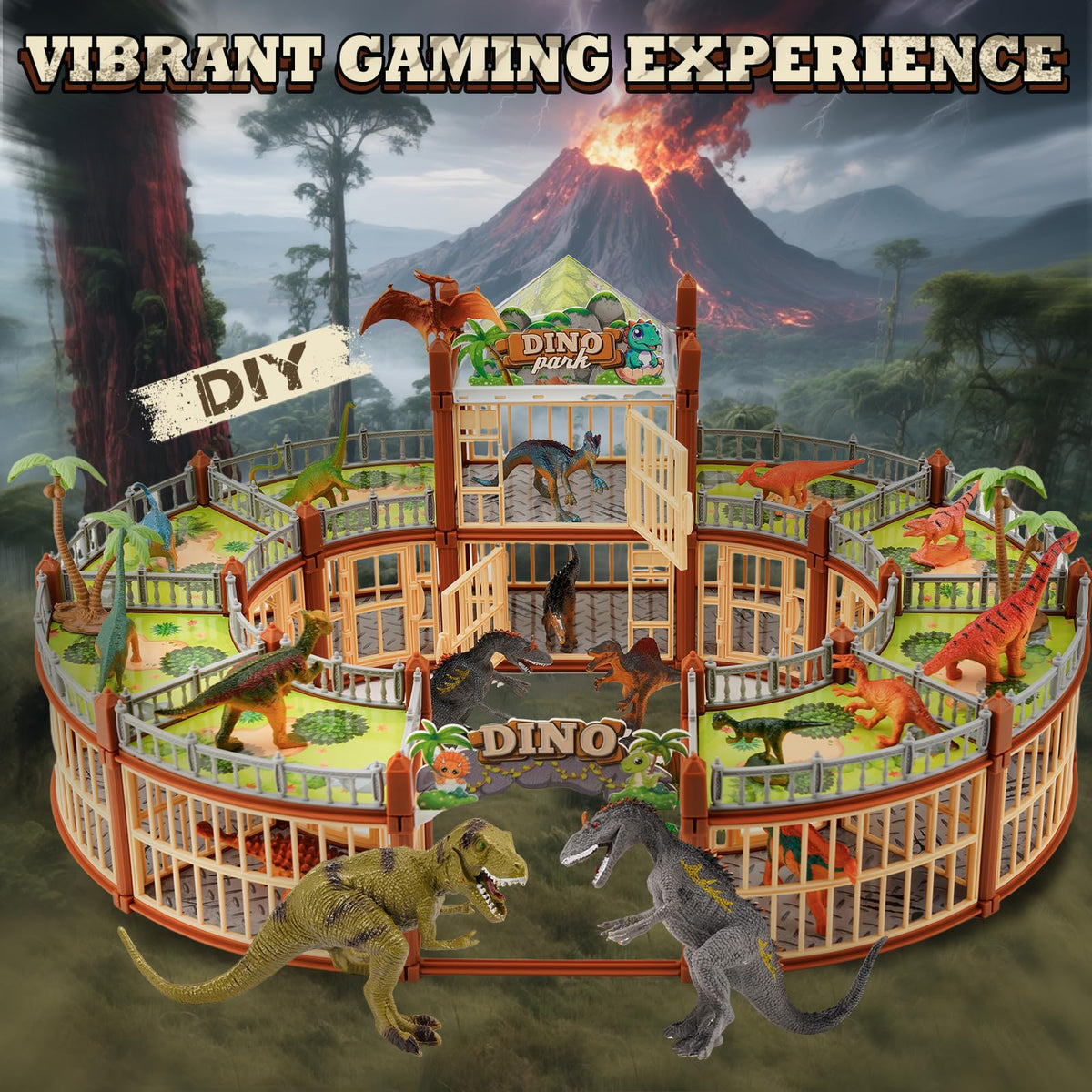 TYRRDE 18 realistic dinosaurs for immersive roleplay and scene creation.