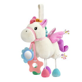 TYRY.HU sensory pony soft plush fabric offers gentle cuddles.