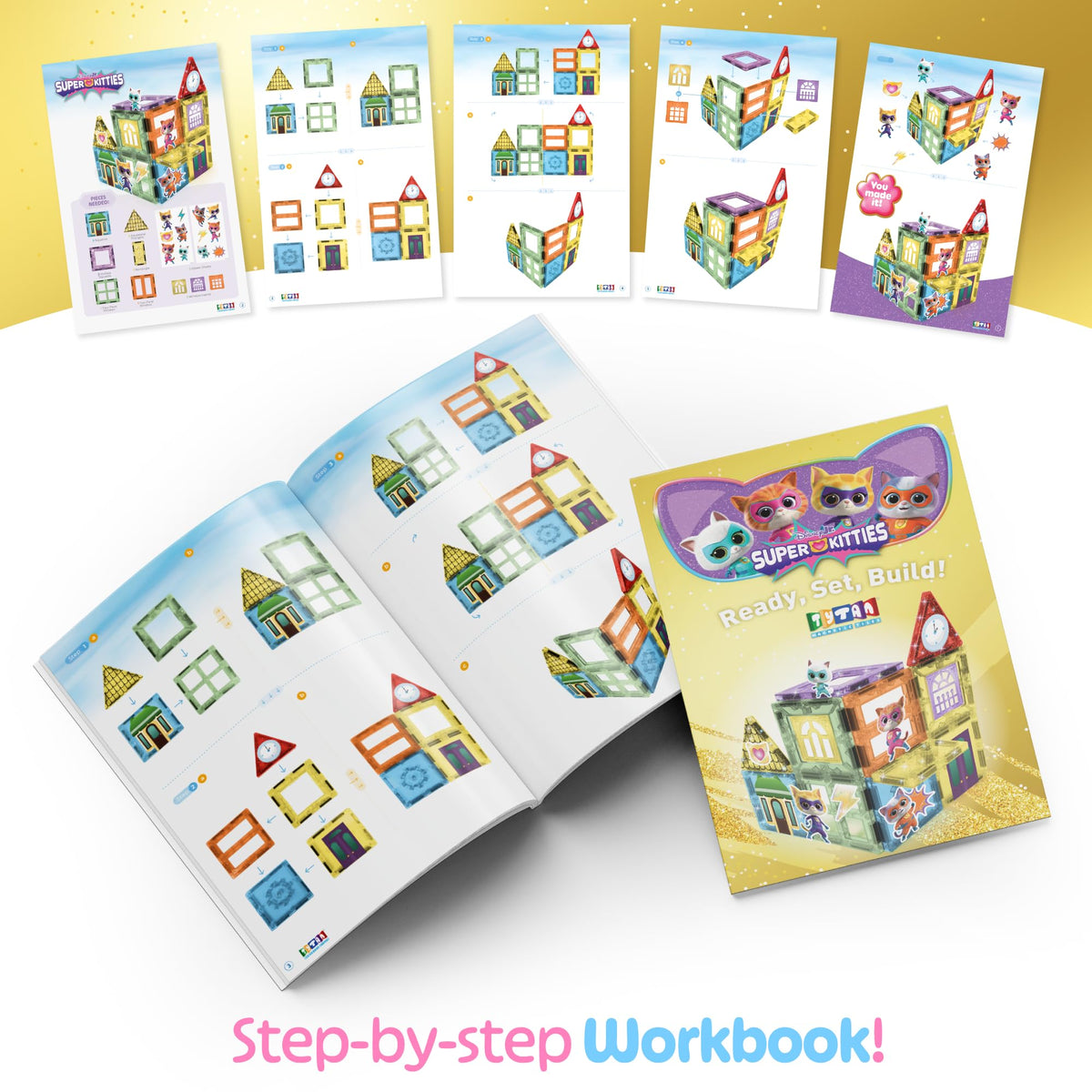 Tytan Disney SuperKitties storage bag keeps tiles organized for travel.