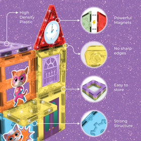 Tytan Disney SuperKitties glitter tiles add sparkle to hands-on play and imagination.