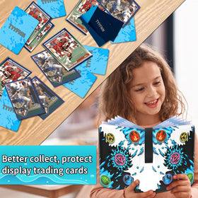Zippered closure and protective design prevent card loss during transport.