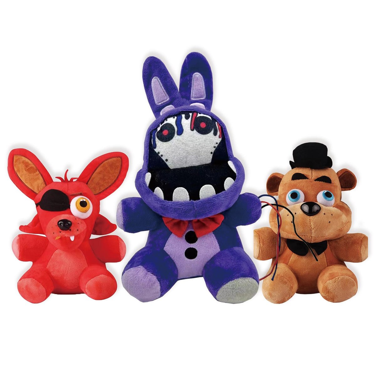 TZMAPU Fazbear Foxy plush with soft fur for cozy play