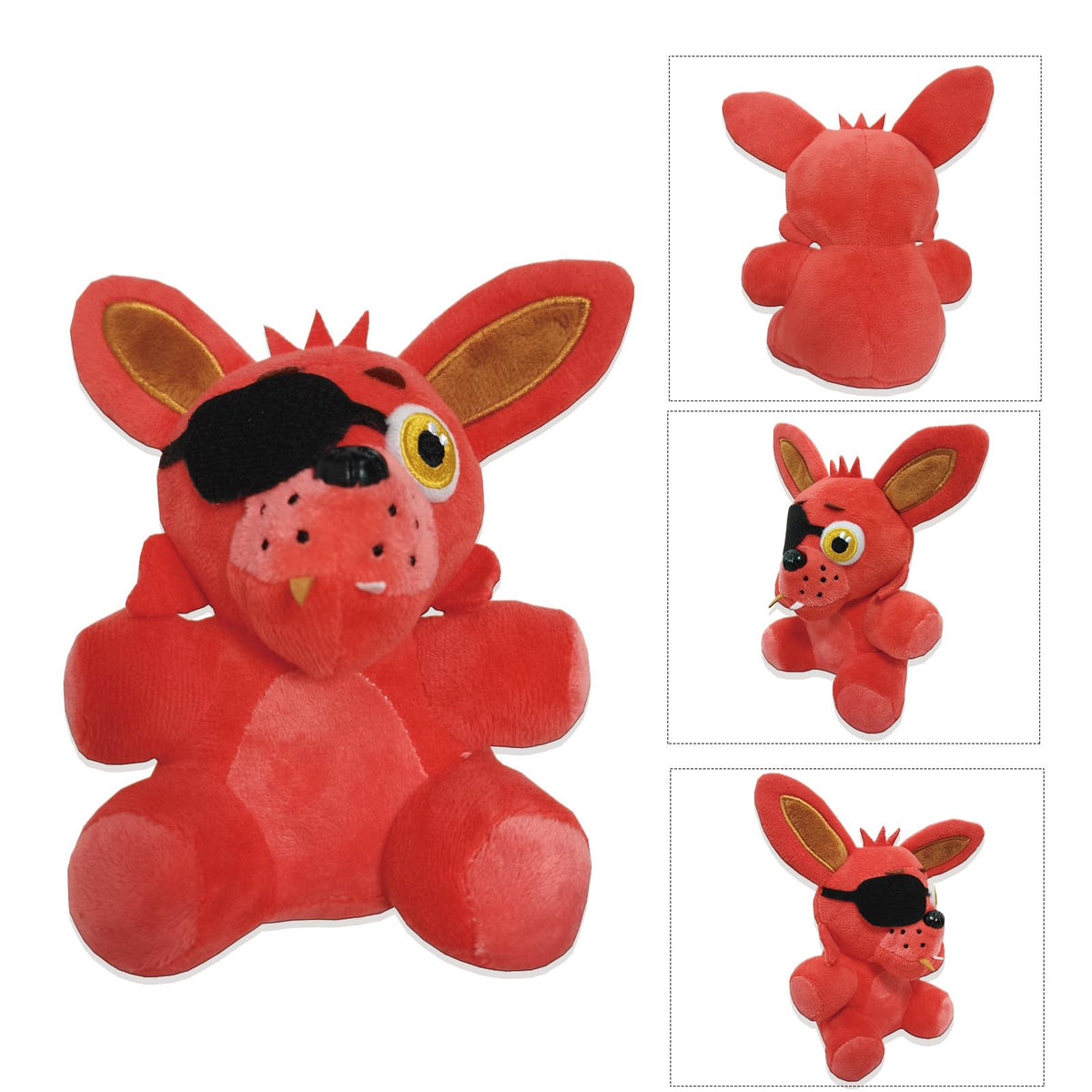 TZMAPU Foxy plush close-up smile detail