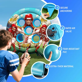 Tzsmat handheld pump ideal for outdoor or camping use