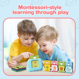 U-LEARNER 296 vehicle cards for Montessori-style thematic learning