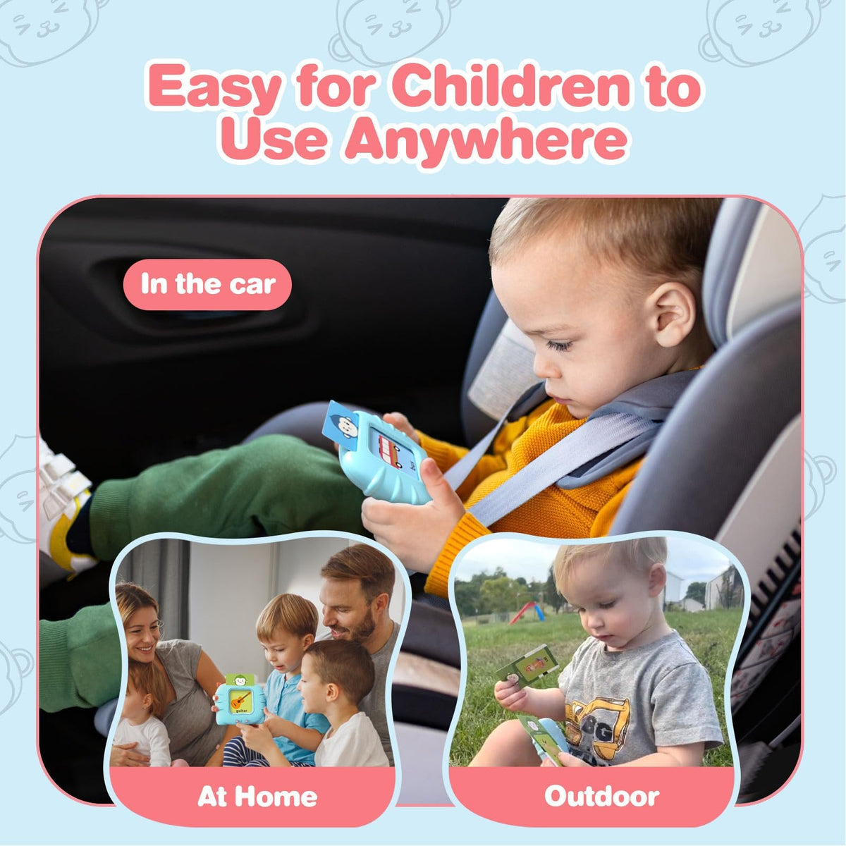 U-LEARNER 296 cat-shaped reader appeals to toddlers in therapy sessions