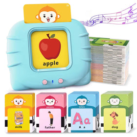 U-LEARNER 296 cat-reader front view with sight words for engaging practice