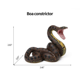 UANDME Coral Snake figurine adds bright color to teaching props and displays.