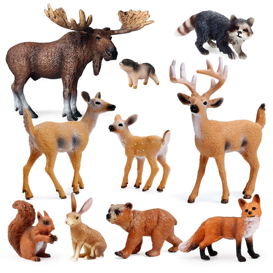 UANDME forest buck figure with natural colors for displays and cake toppers