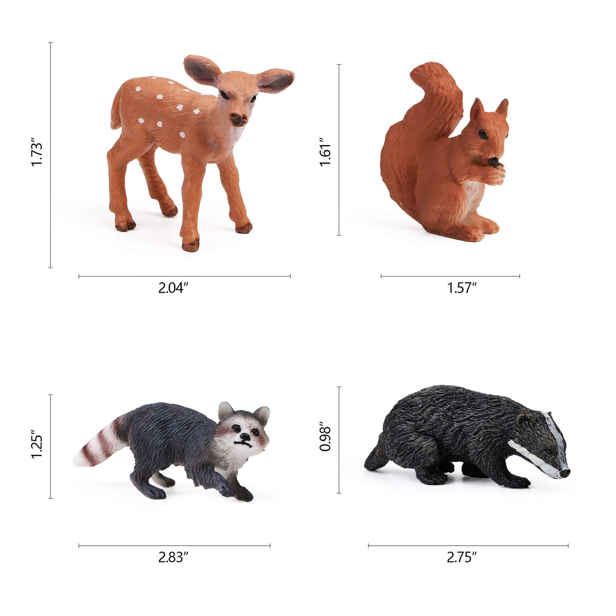 UANDME newborn piglet figure ideal for cake toppers and diorama