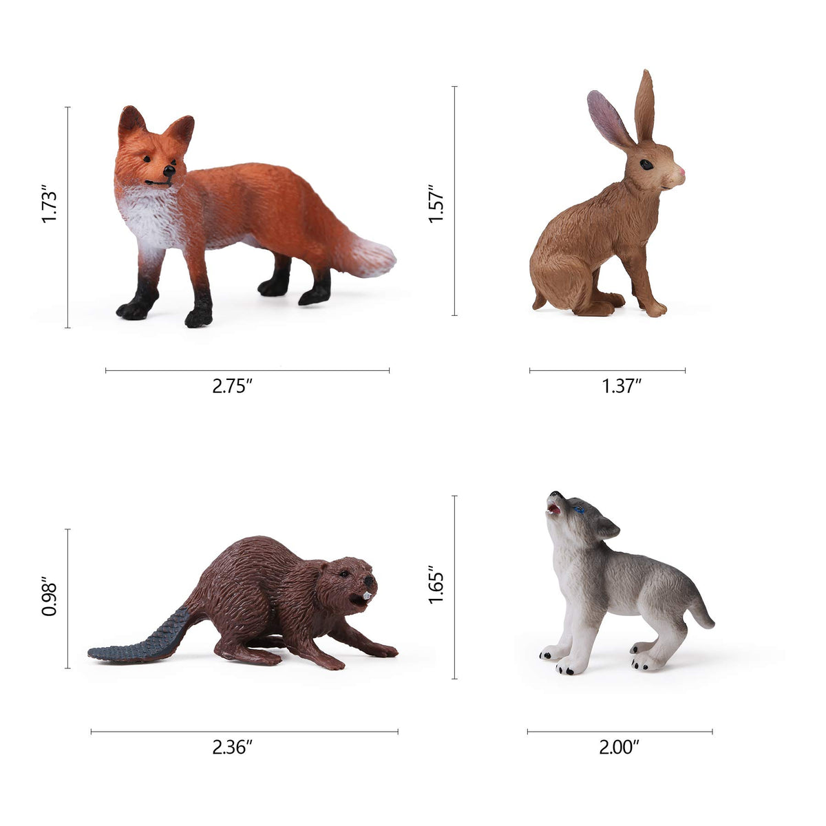 UANDME rabbit forest figure perfect for imaginative play and displays