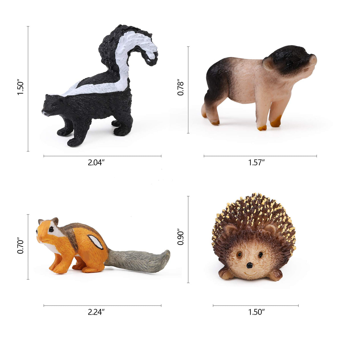 UANDME forest raccoon figure suitable for party decor and storytelling