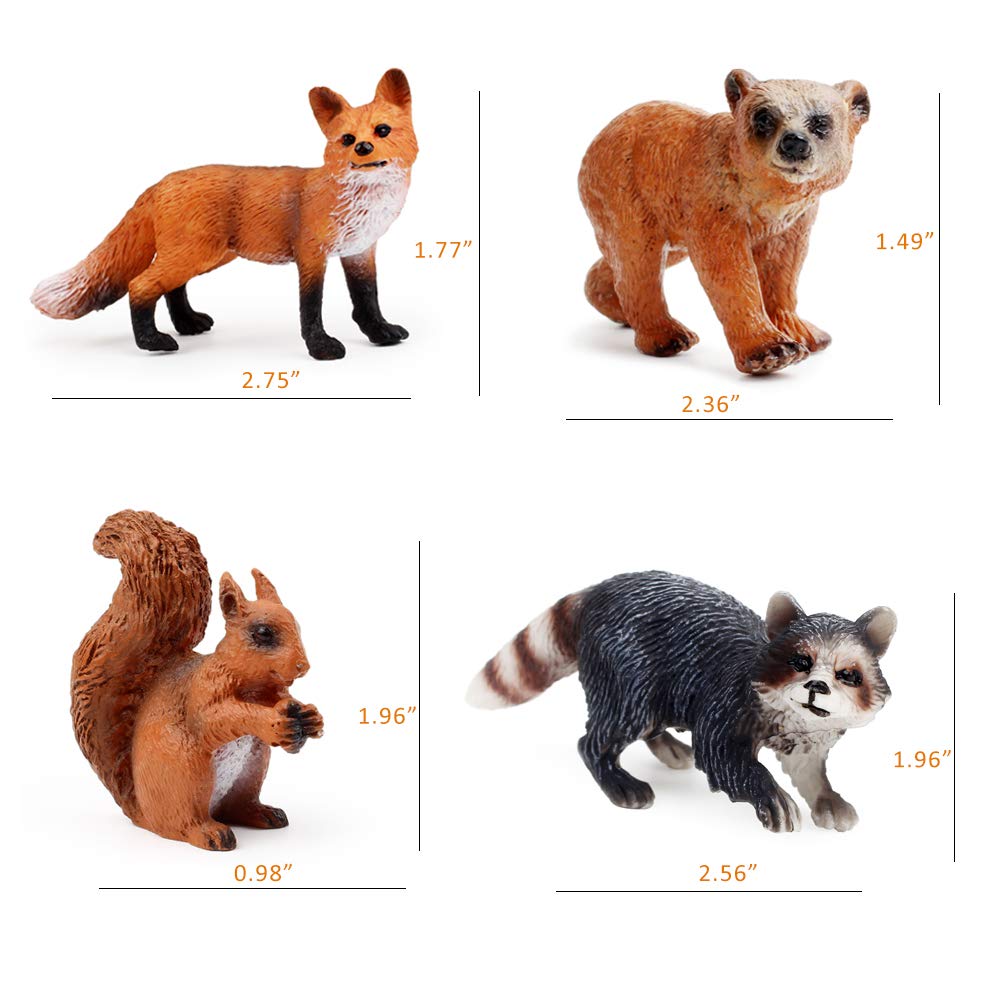 UANDME forest rabbit figure ideal for mini landscapes and decor
