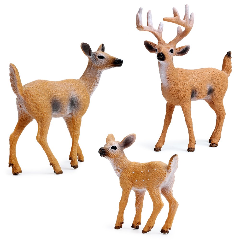 UANDME forest animals figures collection for classroom and home displays
