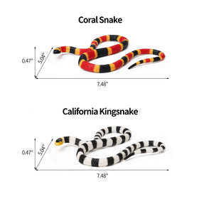 UANDME Python snake figurine with vivid color for imaginative play.