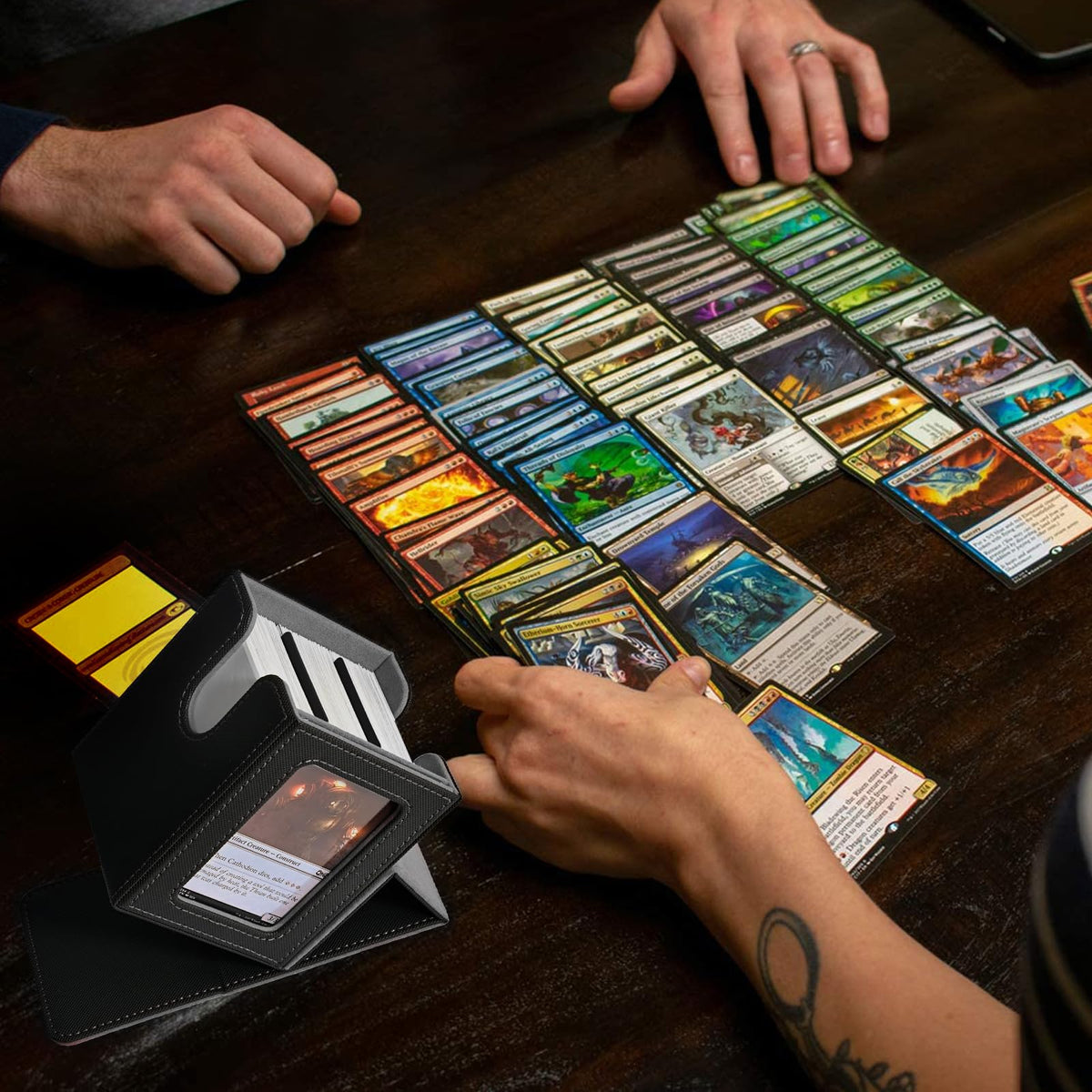UAONO compact dimensions for portable MTG deck transport