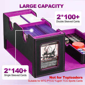 UAONO Internal microfiber lining protects cards during transport