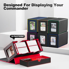 Magnetic closure keeps contents secure during transport.