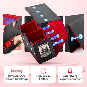 UAONO magnetic closure keeps contents secure during travel.