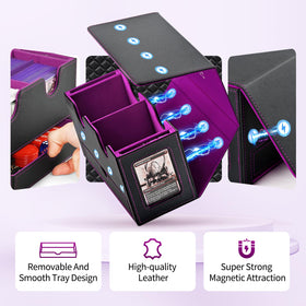 UAONO PU leather exterior resists dust and moisture while staying stylish