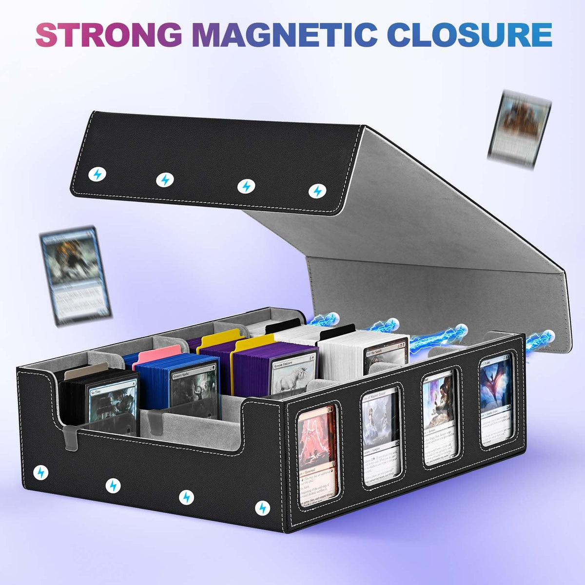 UAONO box includes 24 dividers and 4 blockers for flexible organization