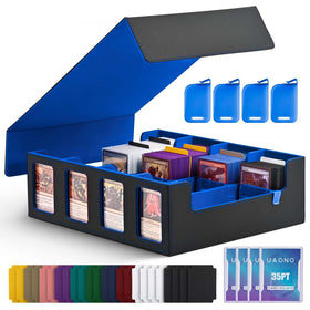 UAONO storage box with commander display slots for quick deck ID.