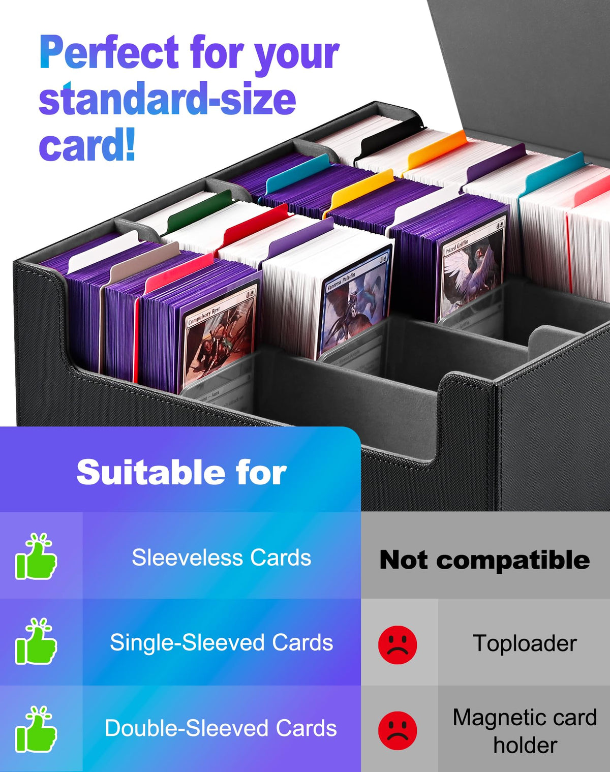 UAONO storage box features magnetic closure for secure sealing