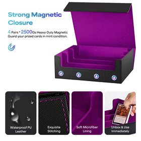 UAONO magnetic closure secures contents during travel and handling.