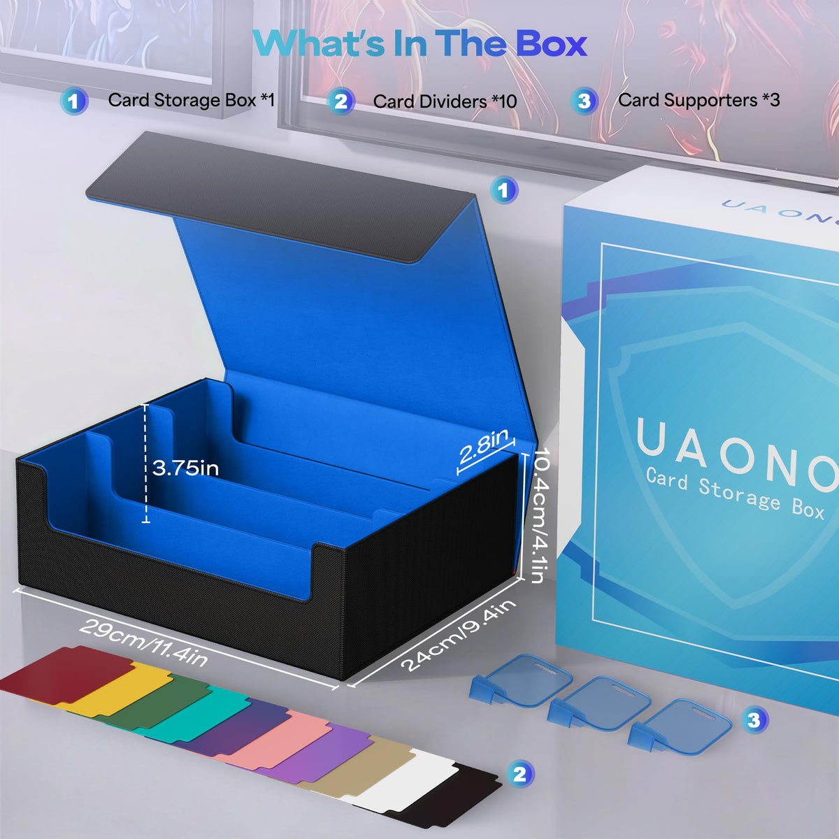 UAONO portable design ideal for travel to tournaments and events.