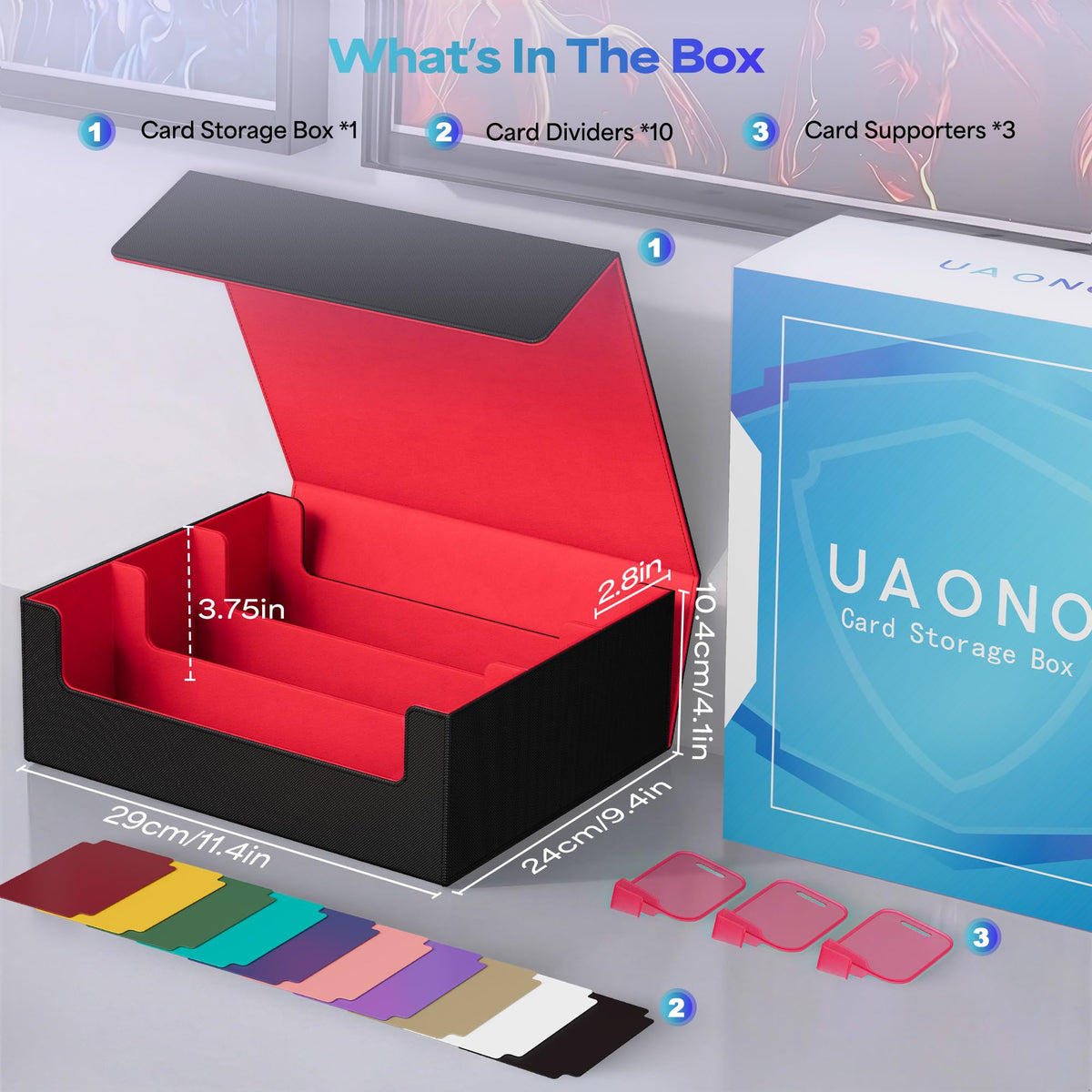 UAONO wide compatibility with MTG, YGO, sports cards and more