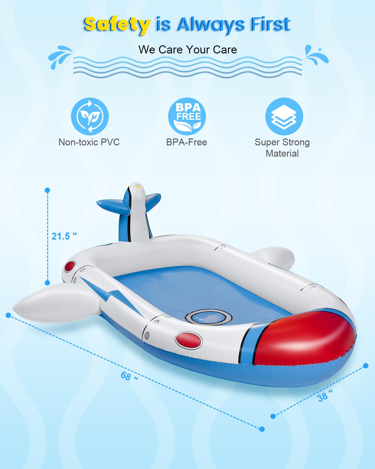 Uarzt includes everything you need for instant water fun.