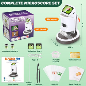 Uarzt Microscope eco-friendly design uses recycled materials for sustainable learning